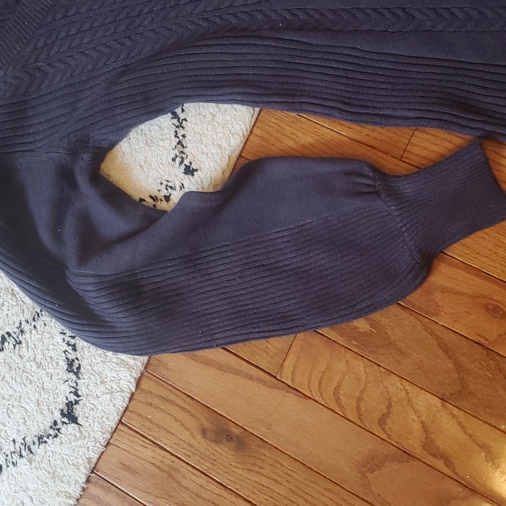MOVING: MAKE OFFER! Neesee's Dresses Dark Blue Sweater Dress - Picture 4 of 5